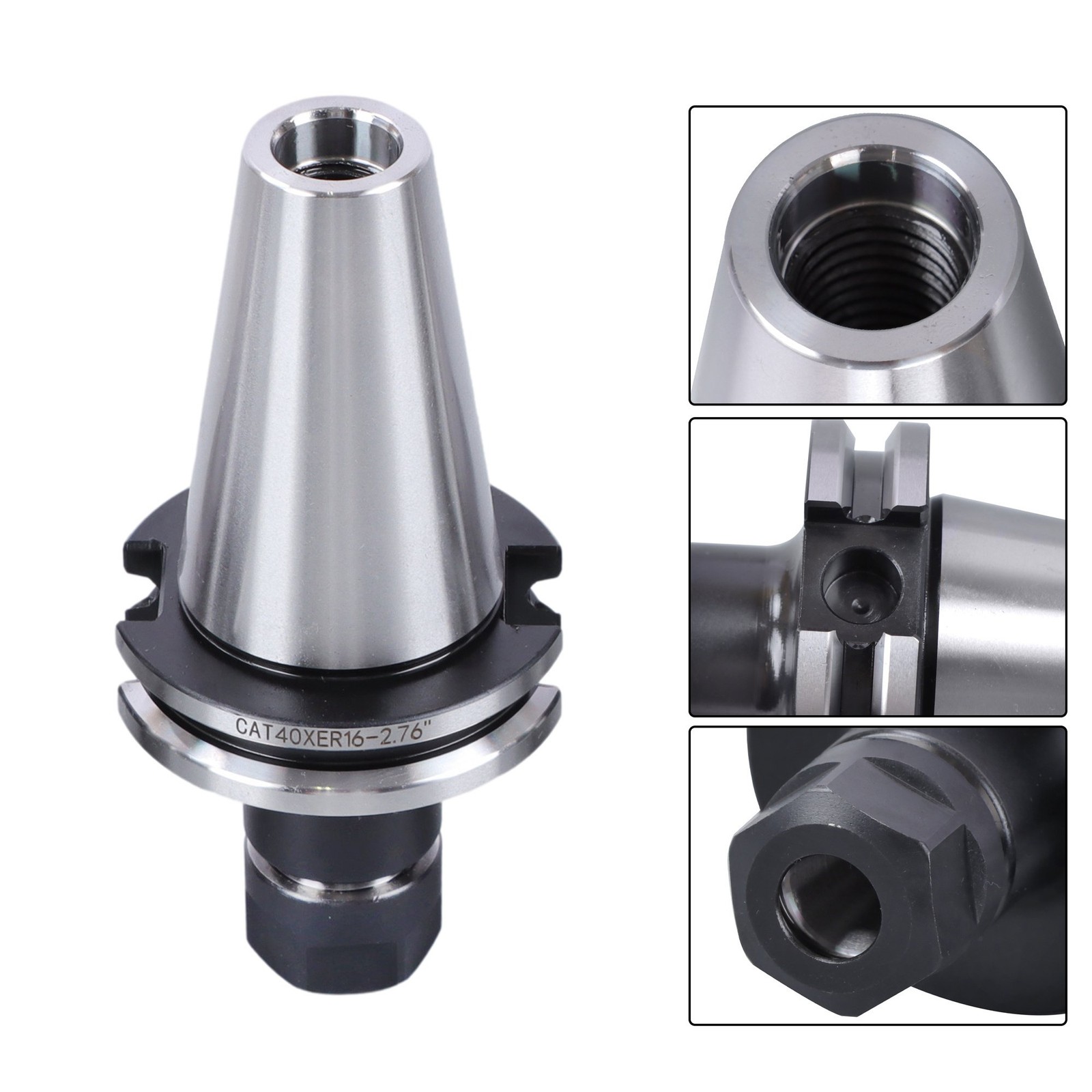 10x CAT40-ER16 Collet Chuck 70mm 2.76″ G2.5 20000RPM CNC Milling Tool