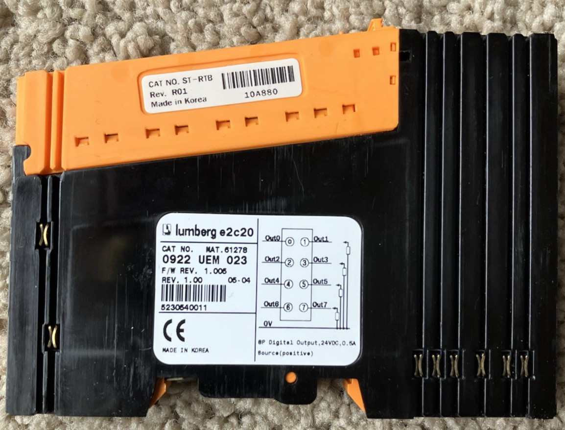 Lumberg Remote Ethernet I/O 0920 ESL 001, UEM 023, UEM 013, UEM 024, UEC 001