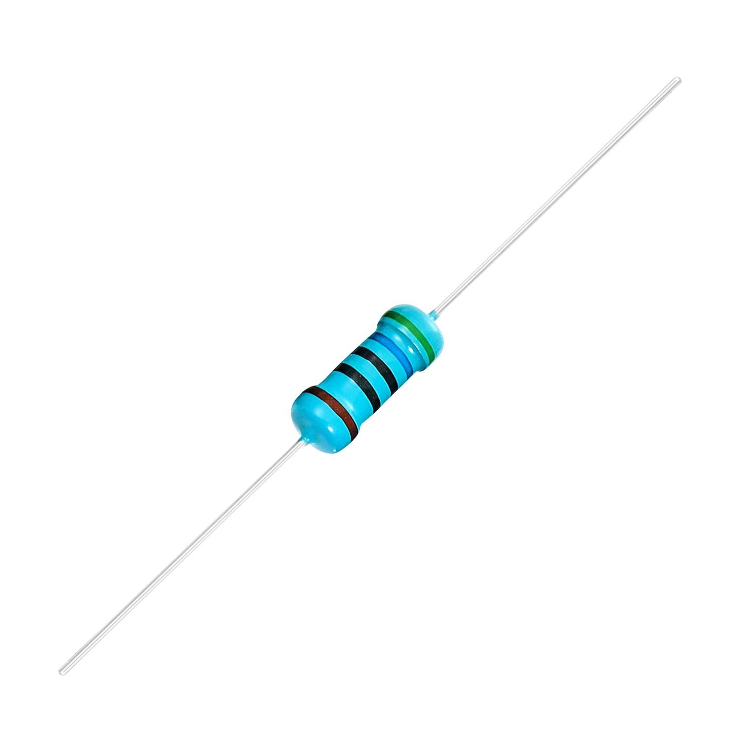 50pcs 1W 560 Ω ohm Metal Film Fixed Resistor 0.01 ±1% Tolerance 560R MF Throu…