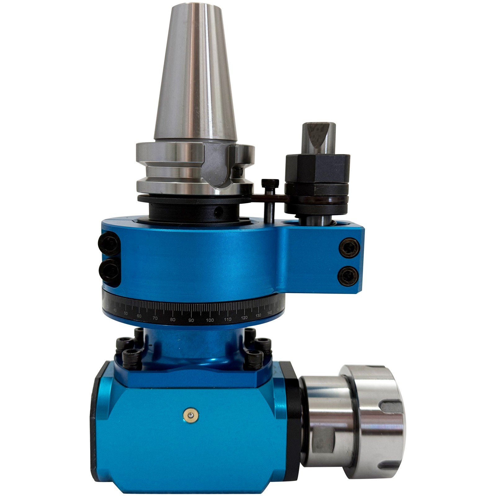 BT40-ER40 90° Side Milling Head CNC Single Output Angle Head Side Milling Head