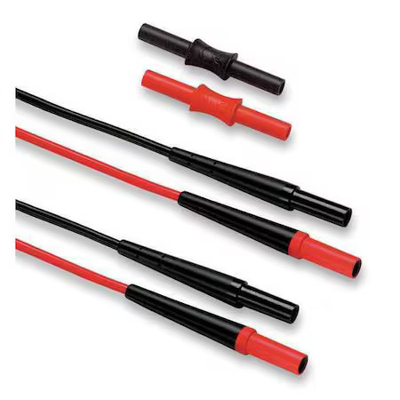 Fluke Fluke-Tl221 Silicone Test Lead Extension Kit, Cat Iii 1000V, Cat Iv 600V,
