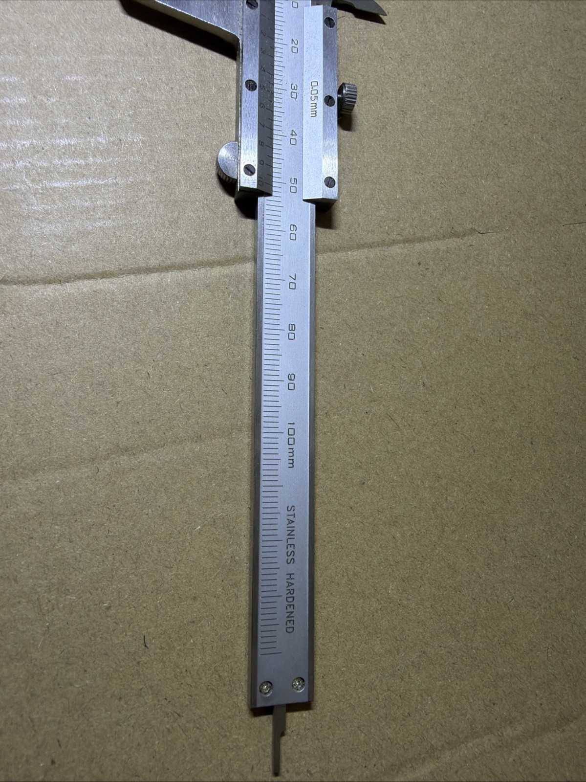 SHINWA Ultra Light Weight Mini Pocket Vernier Caliper Metric 100mm from Japan