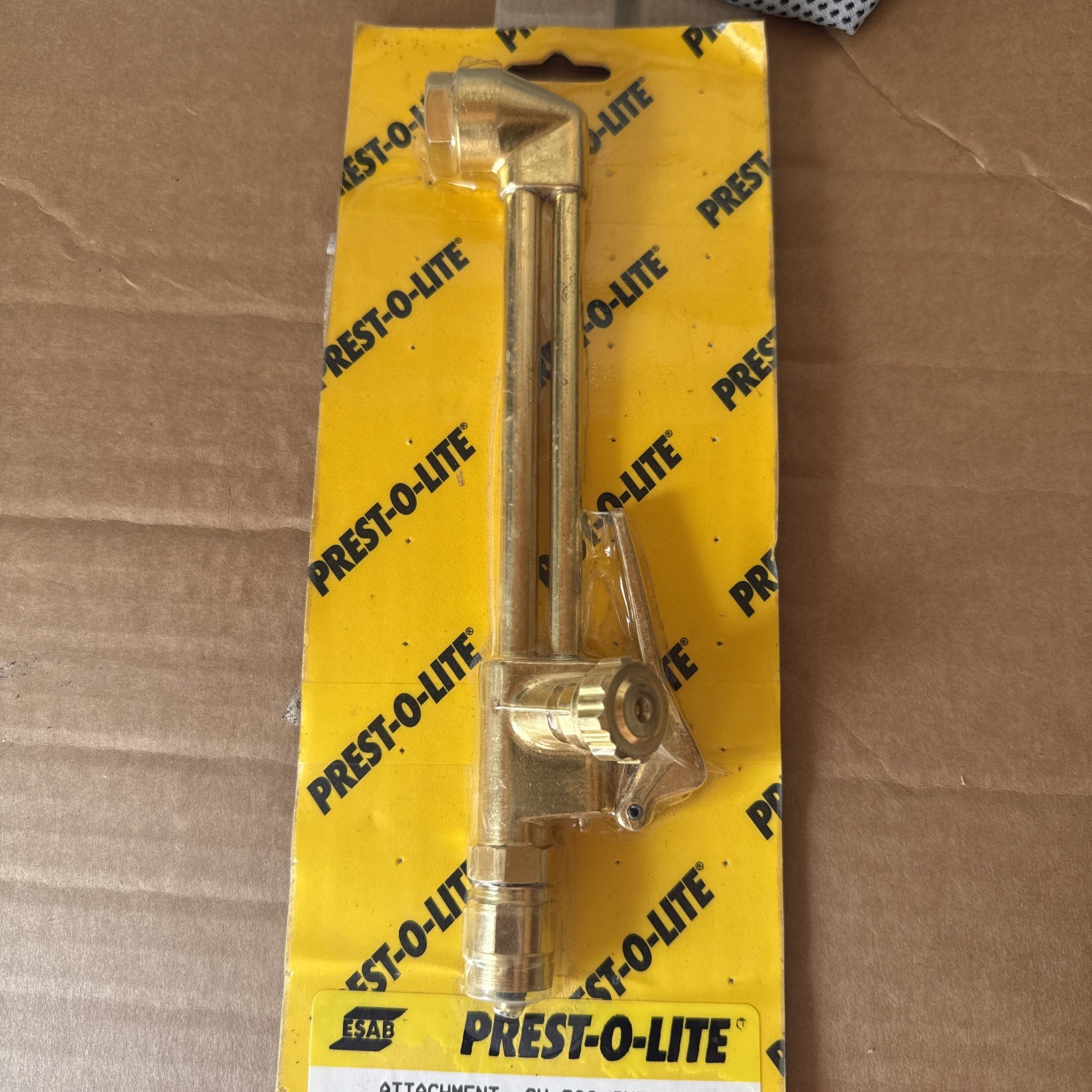 ESAB P/N 05L20 Prest-O-Lite CW200 90 degree Attachment Cutting Torch