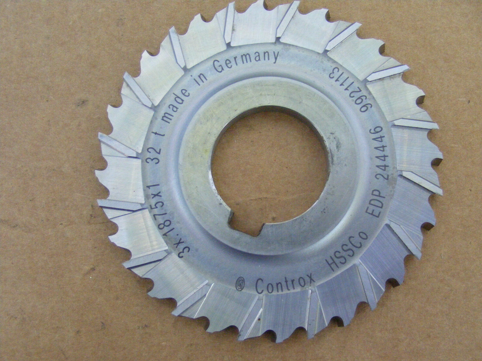 Controx HSSC Side Milling Cutter Staggered Tooth 3″ x .1875 x 1″ (a13)