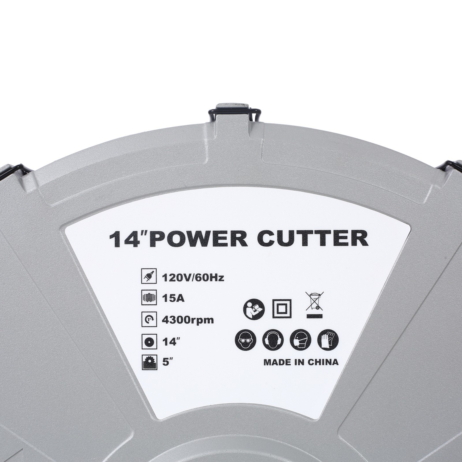 14″ Wet/Dry Electric Corded Circular Concrete Saw/Power Angle Cutter 2600W