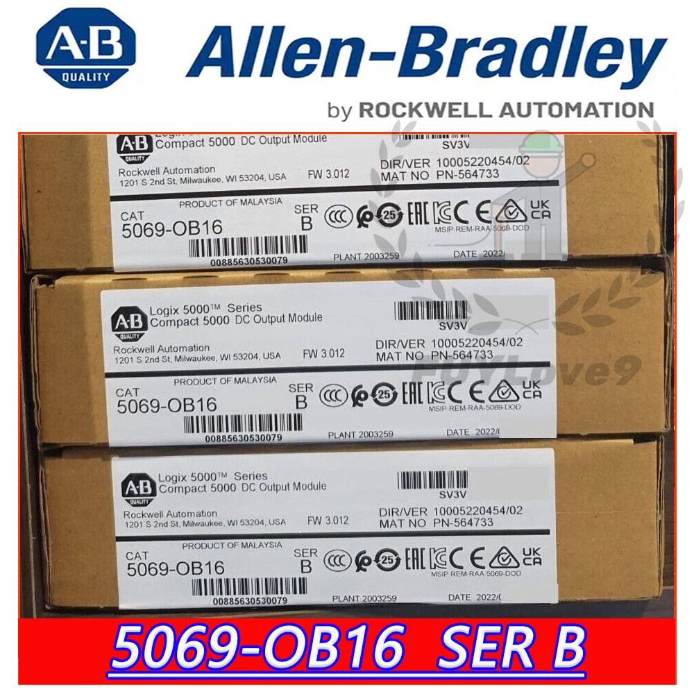 Brand New AB 5069-OB16 Ser B high quality Free Shipping Allen Bradley