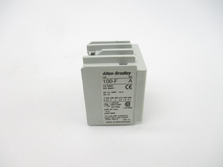 INDUSTRIAL SPARE PART 100-FB22 SER. A 600VAC 10A (WH) NSMP