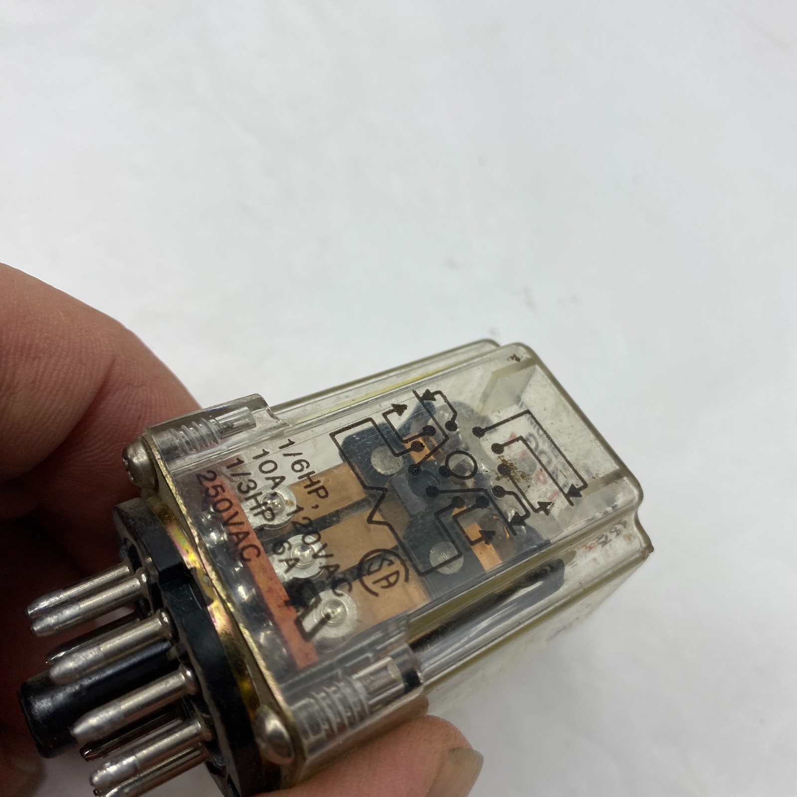 POTTER & BRUMFIELD KRP-14DG General Purpose Relay 110V 10A
