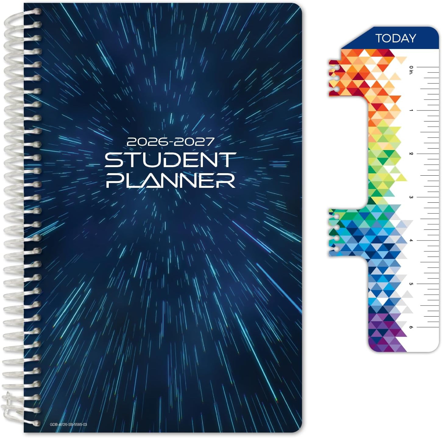 2026-2027 Middle & High School Student Planner 5.5″ X 8.5″ – Dated Weekly & Mont