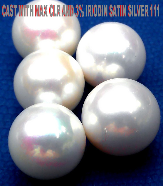 Silver Mica Powder Pigment 4 Epoxy Resin Add Pearl Metallic Color -Food Safe Use