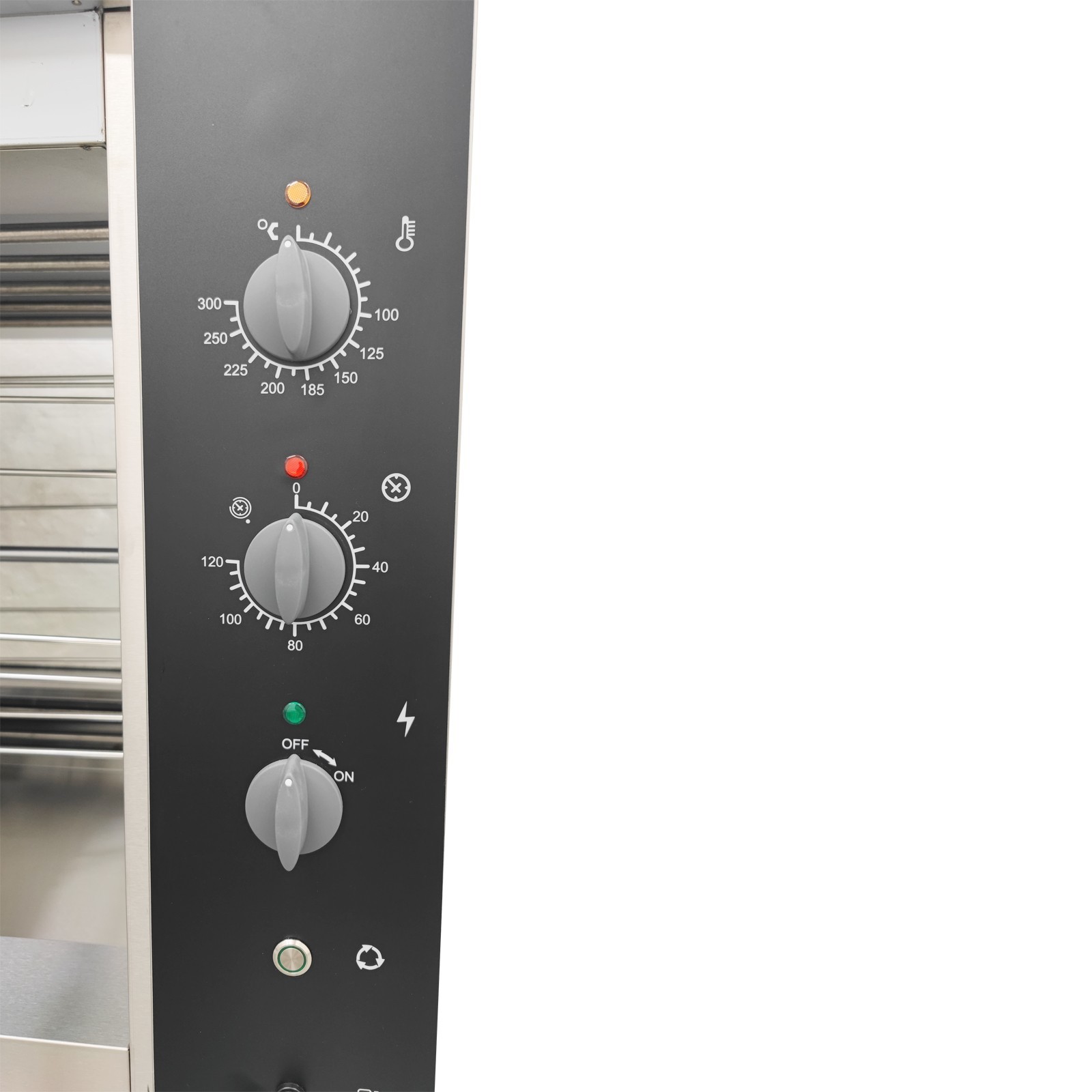 HEJ-201 Type 220V Powered Chicken Rotisserie Machine 122-572℉ Rotisserie Machine