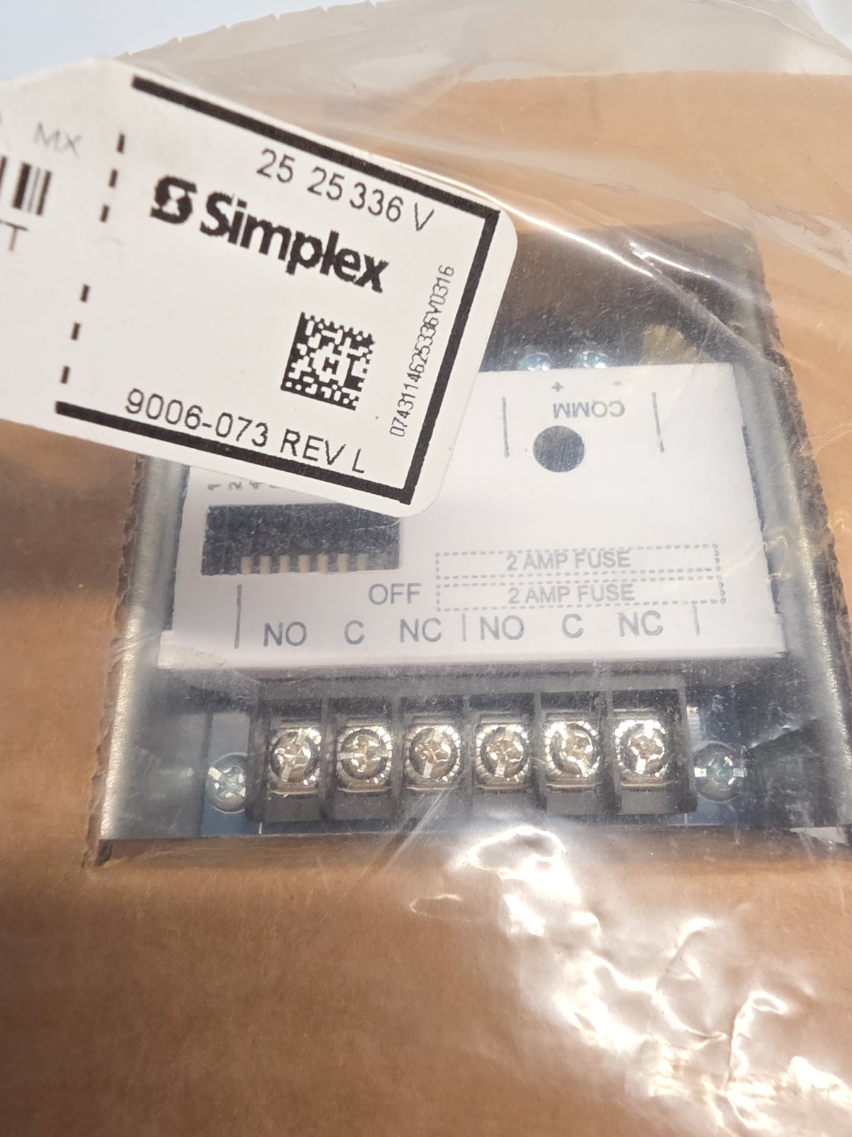 4090-9008 Simplex – Individual Addressable Dual Contact Relay Module
