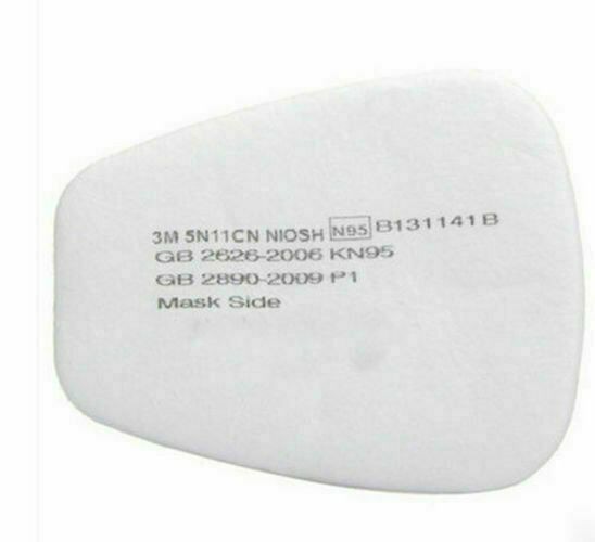 5N11 Cotton Filter /Cover Replacement For 6100 6200 6800 7502 Respirator Filters