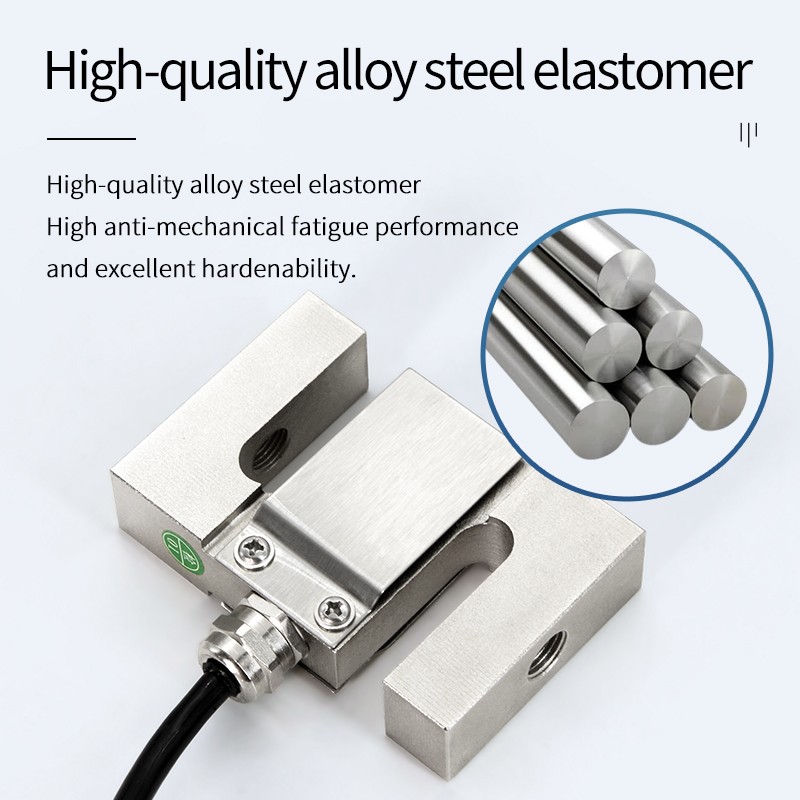 Seven-Wire S-Type Load Cell Tensile and Compressive Strength Test