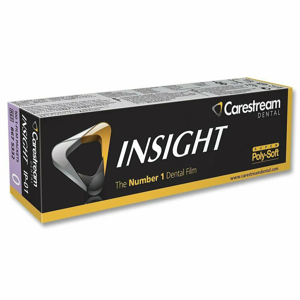 Carestream Insight Ip-01 Pedo X-Ray Film Pediatric Dental Films