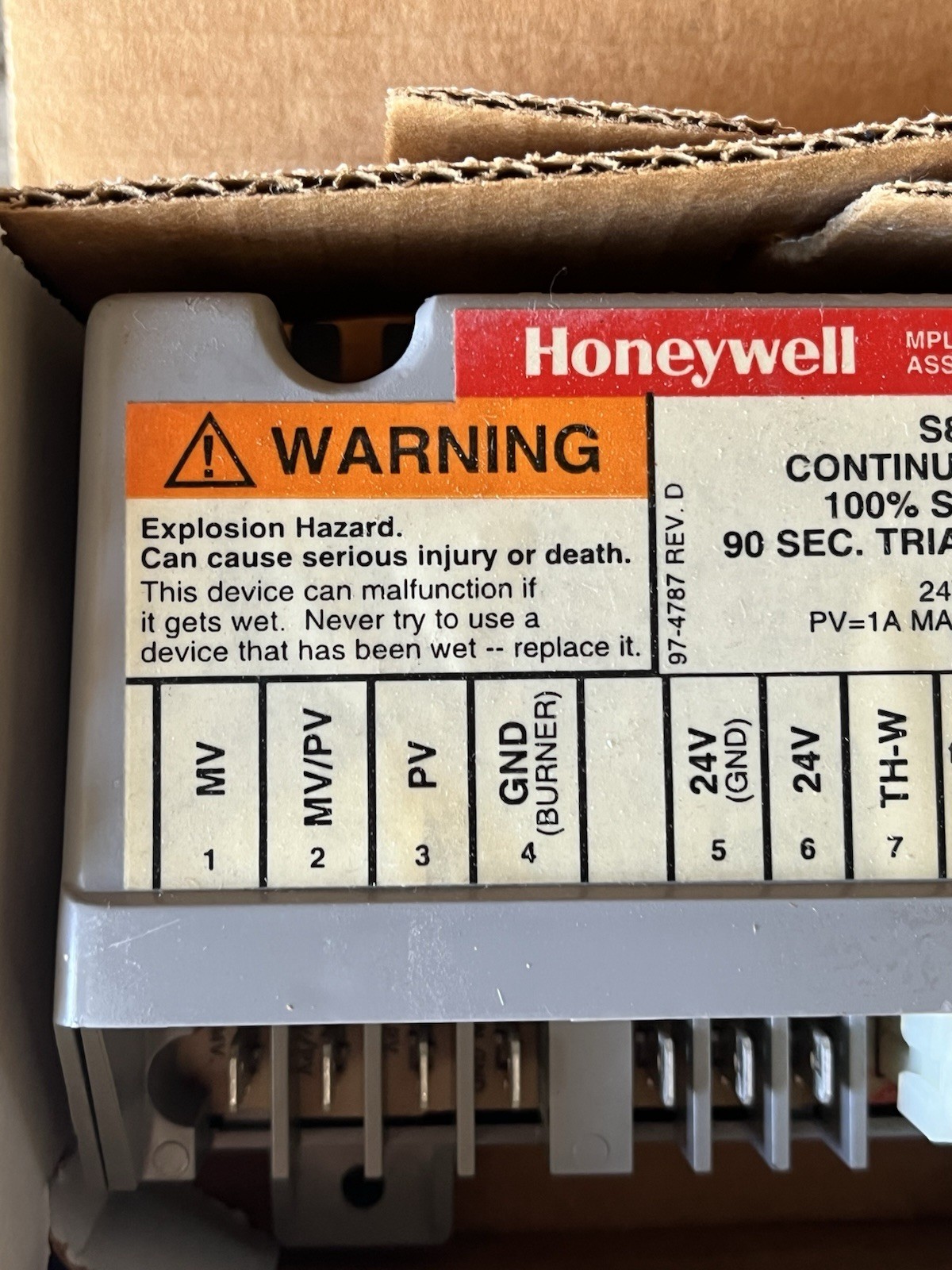 Genuine Honeywell S8610U 1003 Universal Replacement Intermittent Pilot Module
