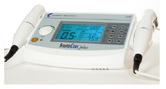 NEW Current Solutions SoundCare Plus Ultrasound Device w/ 2 Sound Heads