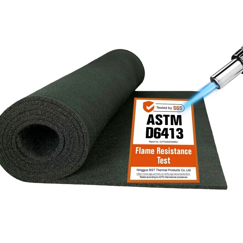 Carbon Fiber Welding Blanket Felt Black 24″ X 18″ X 1/4″ High Temp Torch Pad US