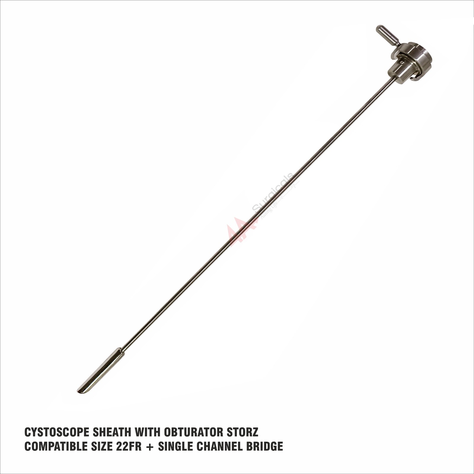 4A Cystoscopy Sheath With Oburator 22Fr + Single Channel Bridge