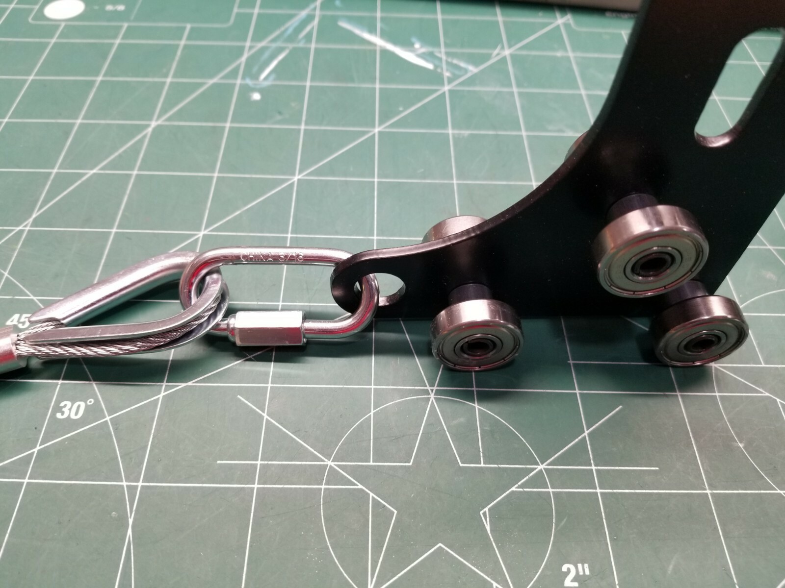 1-5/8 Strut Channel Unistrut custom trolley Universal trolley many uses USA made