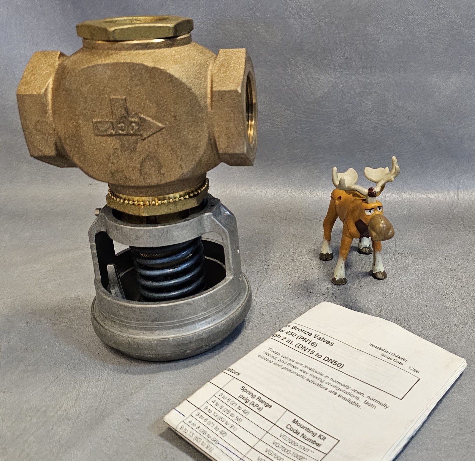 Johnson Controls V-3000-8001 PNEU valve actuator
