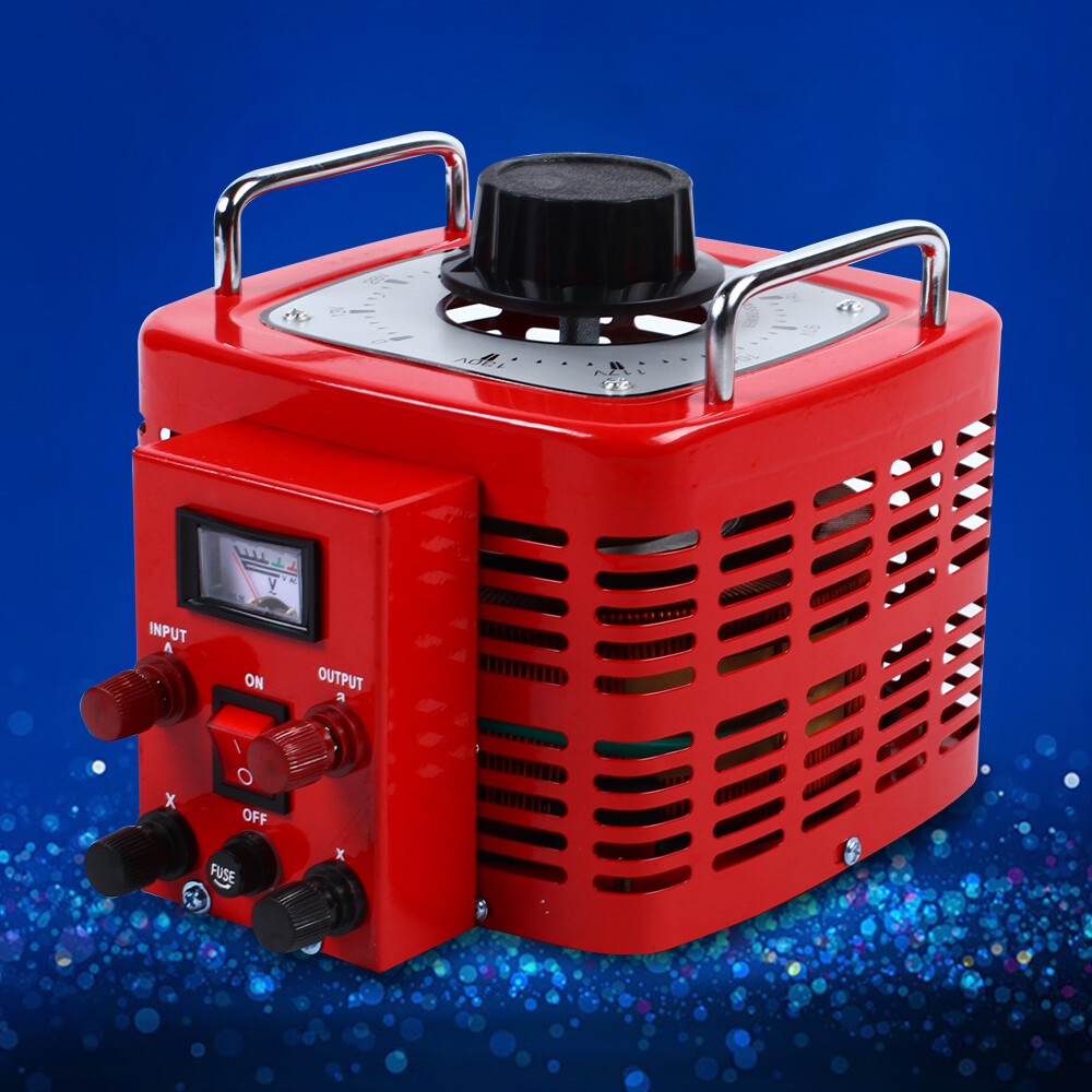3000w Variac Transformer Variable AC Voltage Regulator Metered 110V 0-130V 30A