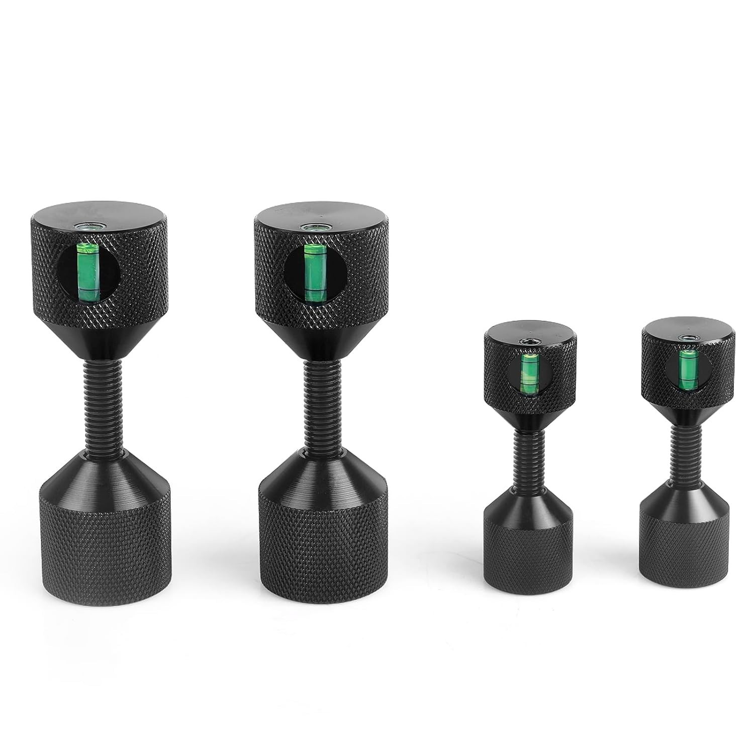 4Pcs Flange Two Hole Alignment Pins – 1-1/8″ & 1-5/8″ Double Pins with Level