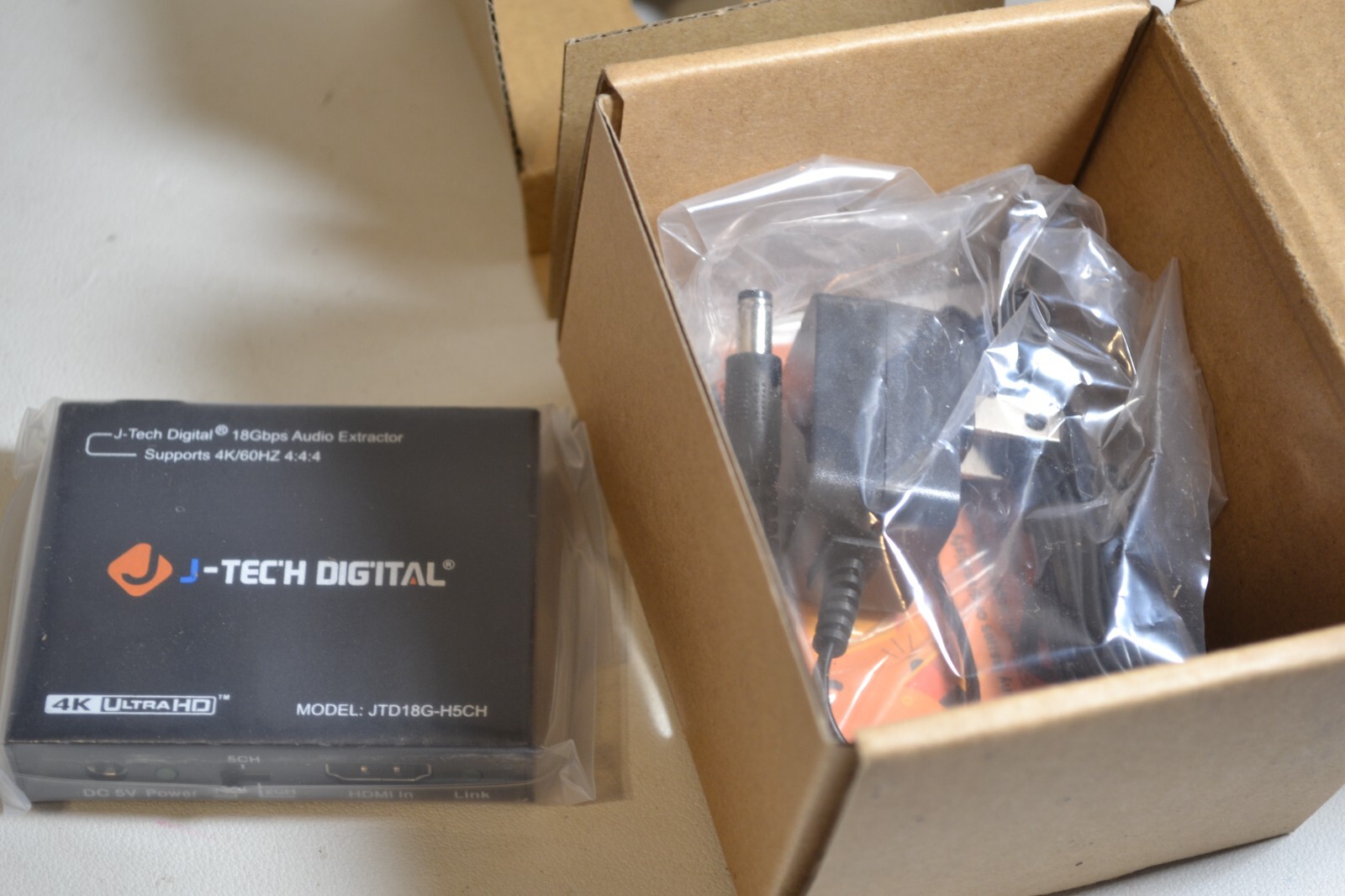 J-Tech Digital 4K 60HZ HDMI Audio Extractor Converter