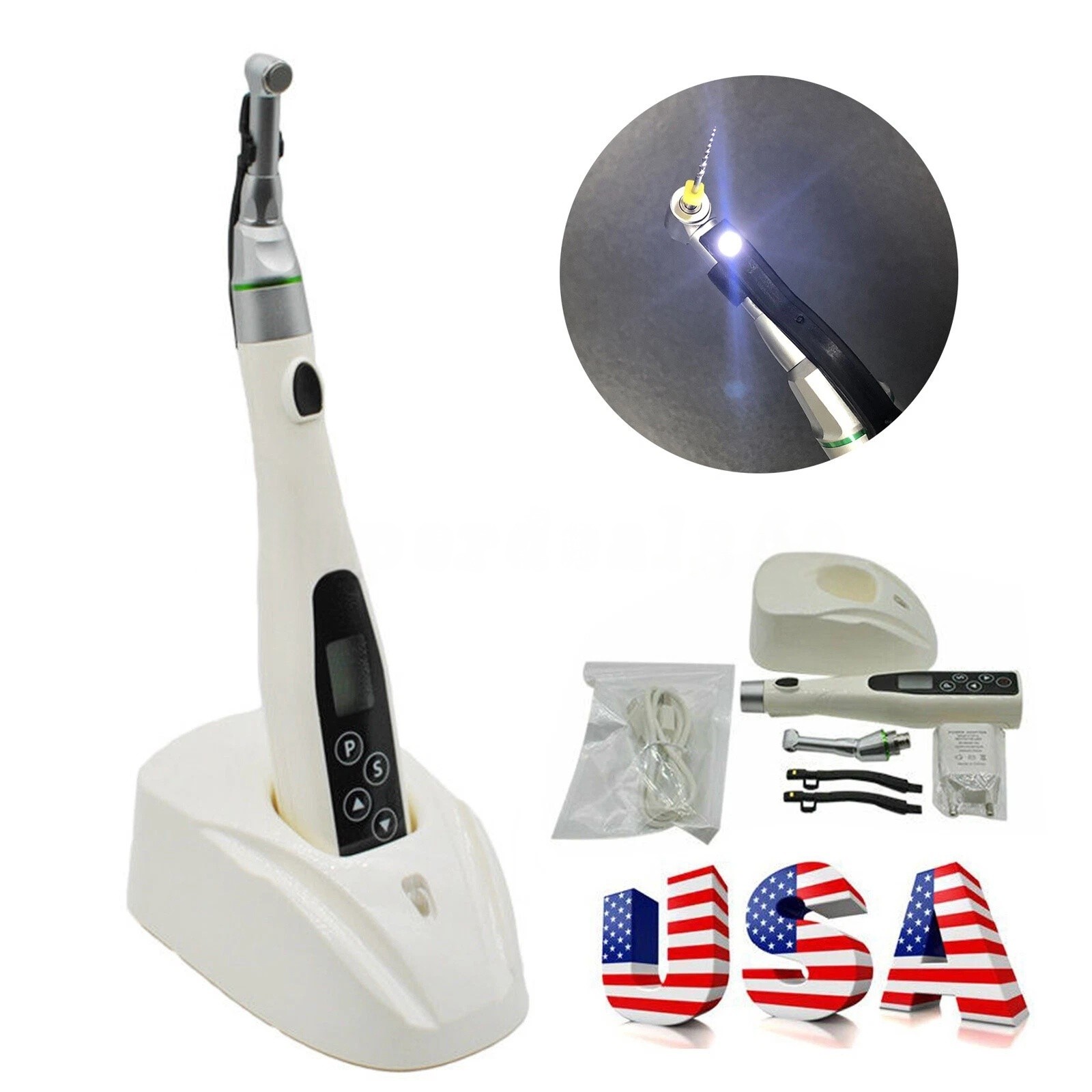 SANDENT Dental Endo Motor Reciprocating with Built-in Apex Locator 6:1