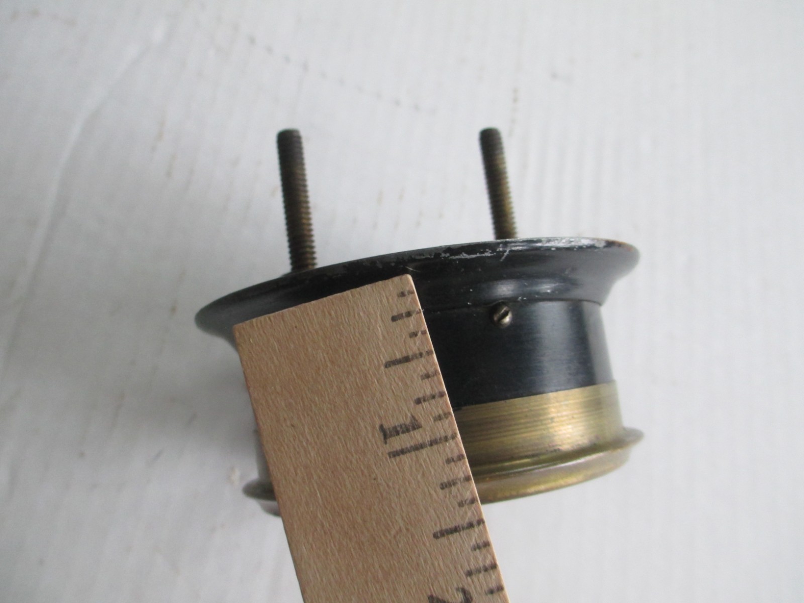 JEWELL Electrical Pattern No. 34 Ammeter 40 Amps Vintage Panel Meter B45