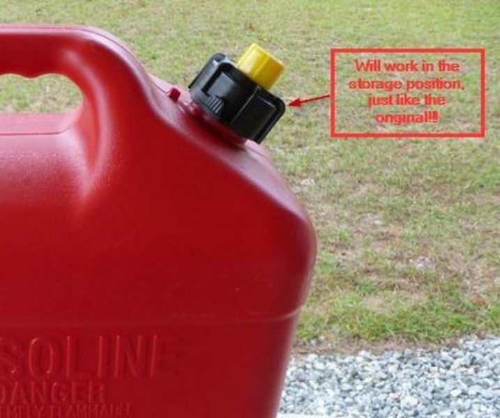 4 – Blitz Gas Can Nozzle Spouts Rings Caps Replacement Vintage 900094 900092 NEW