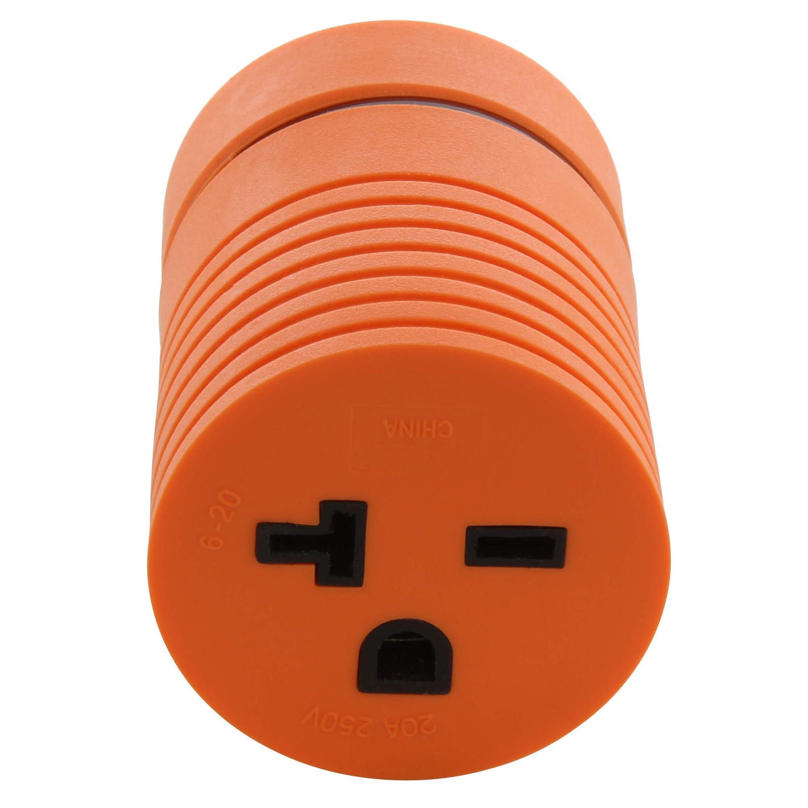 L6-30P 30-Amp 250-Volt Locking Plug to NEMA 6-20R 15/20-Amp 250-Volt Female C…