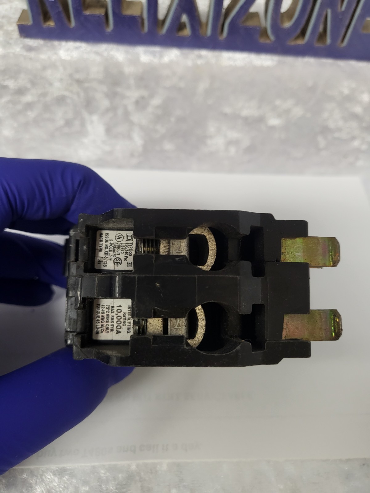 Square D QO260 60 Amp 2 Pole Circuit Breaker 120/240V HACR Used
