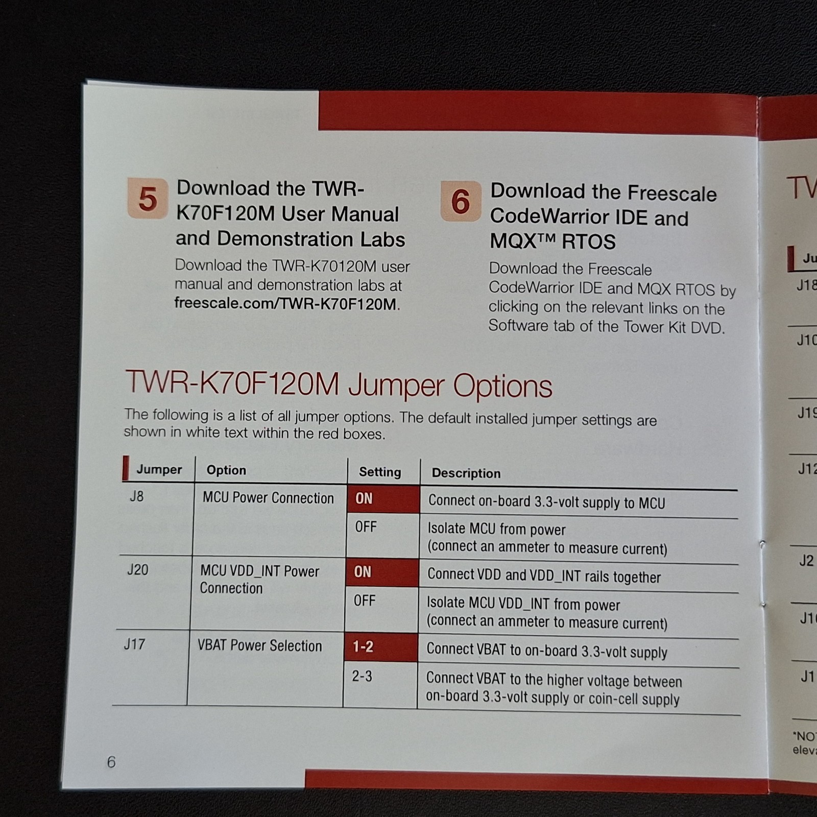 Freescale NXP TWR-K70F120M Kinetis K70 Tower System Module Development Board Kit