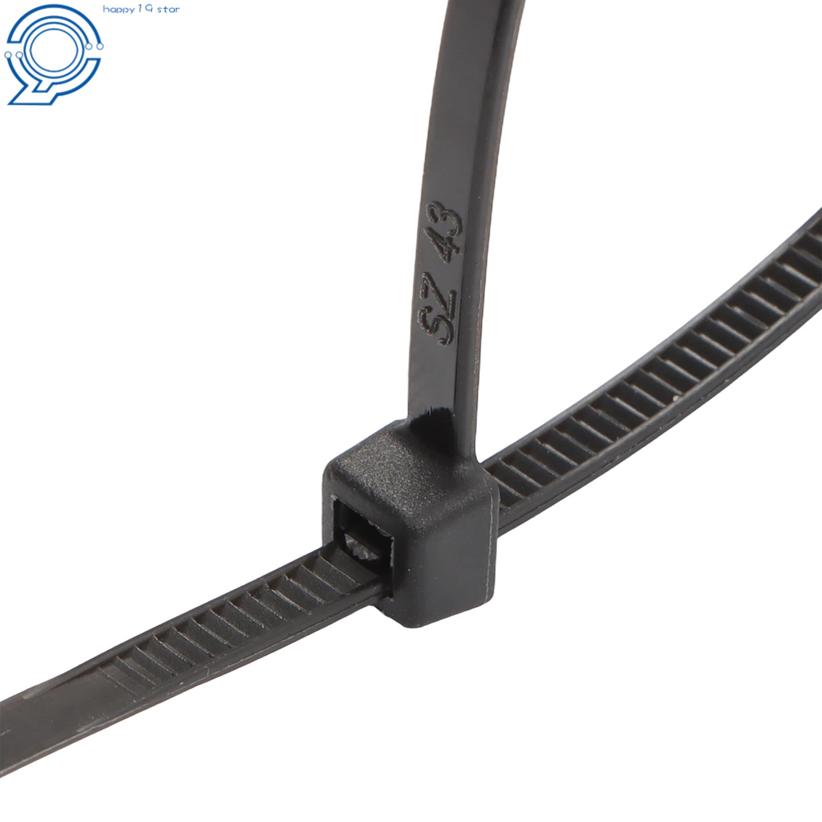 8″ Zip Ties 5000 Pack Heavy Duty 40lb Black Uv Cable Ties 0.14″ Max 185°F