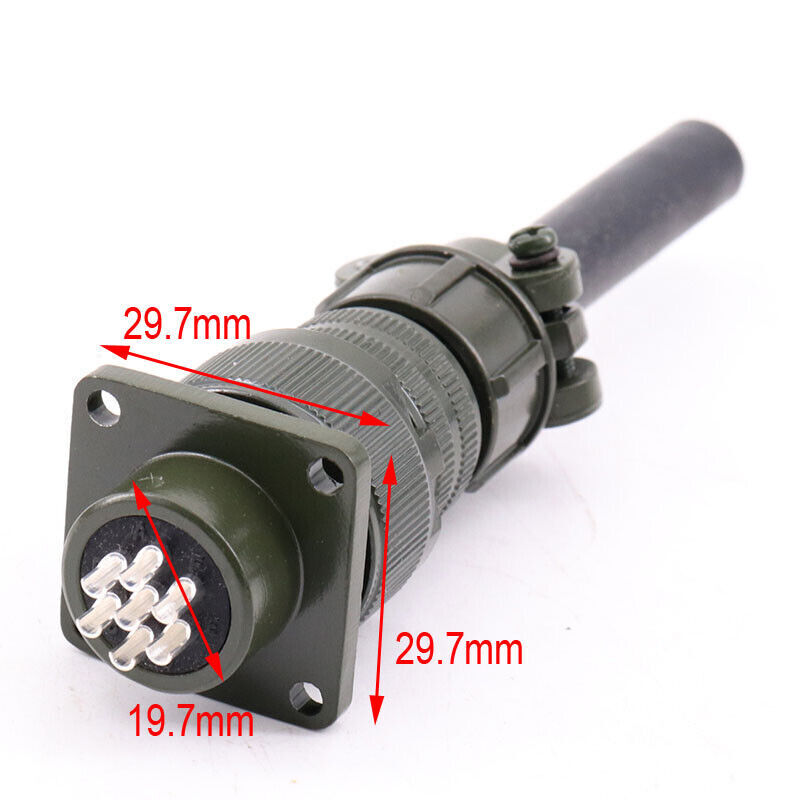 2-pin 3pin 4pin 5pin 6pin 7 pin Military standard Aviation plug Series MS5015-14