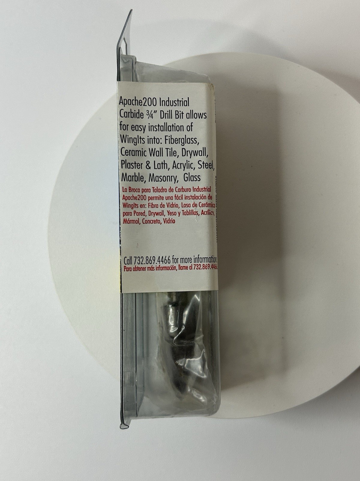 WingIts Apache 200 Industrial Carbide Drill Bit 3/4” 648 201, 18069