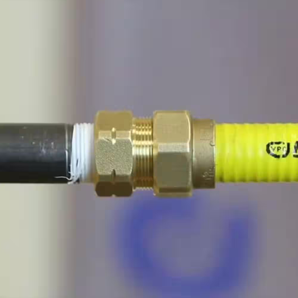 1/2 In. X 25 Ft. CSST MPT/FPT Connection Kit (1) 1/2 In. MPT Male Adapter (1) 1/