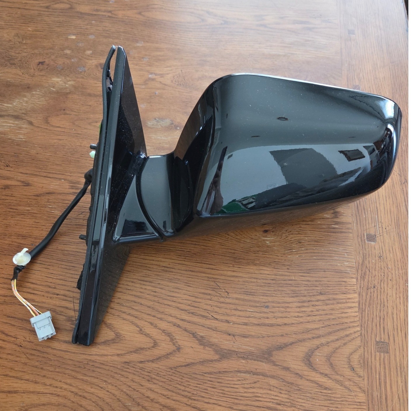 Honda Accord 1999 Drivers Left Side View Mirror Black New Replacement Auto Part