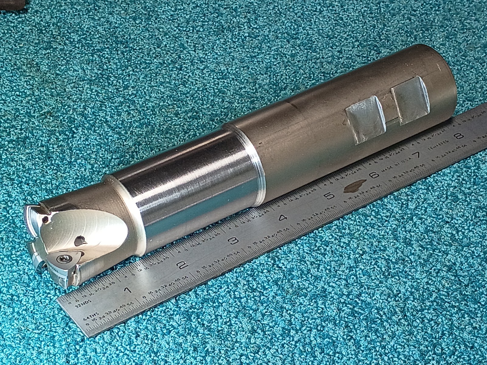 1.5″ Indexable Copy Mill 1.5″ SHK 8″ L Seco 218.19-160T-04-MD11 MP1501 Inserts