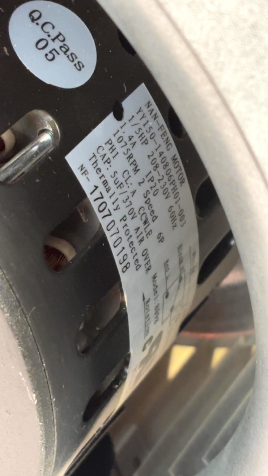 NEW ASPEN BLOWER MOTOR FAN AND HOUSING AAM24G000