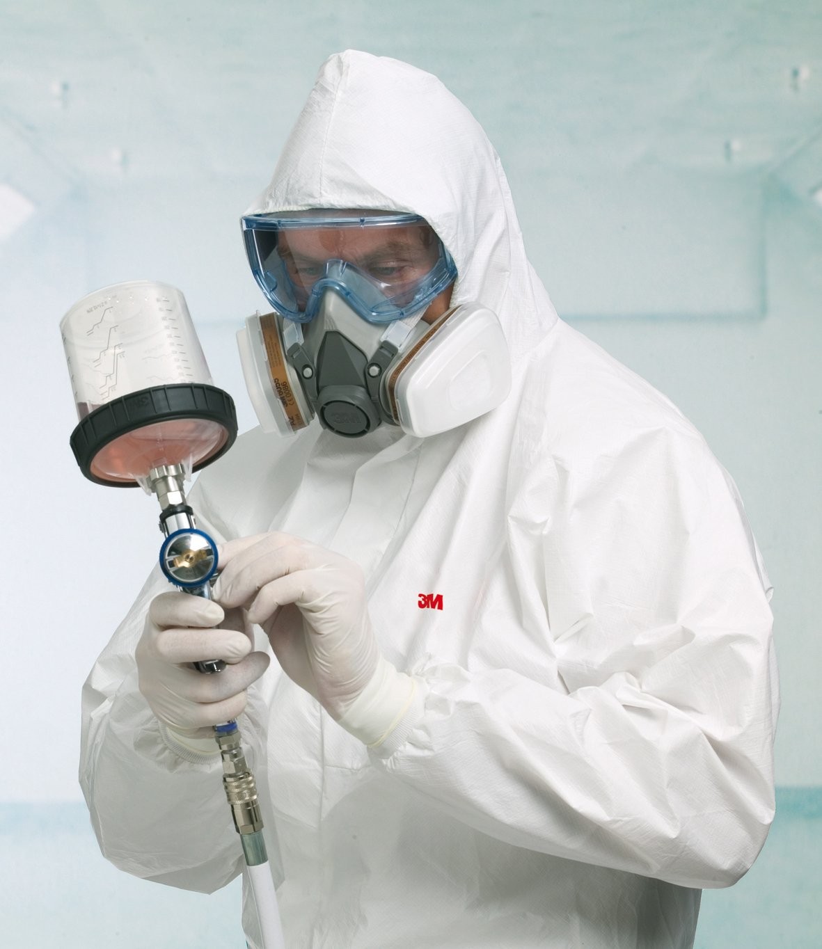 MMM6100-3m Half Facepiece Respirator 6000 Series