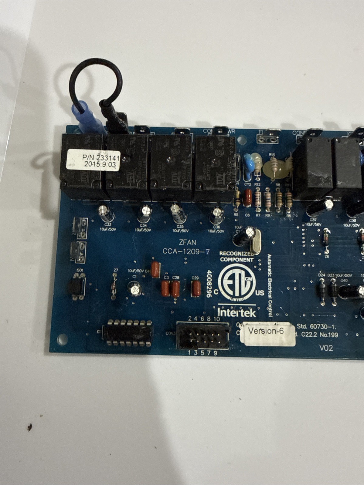Suburban CCA-1209-7 PTAC Control Board