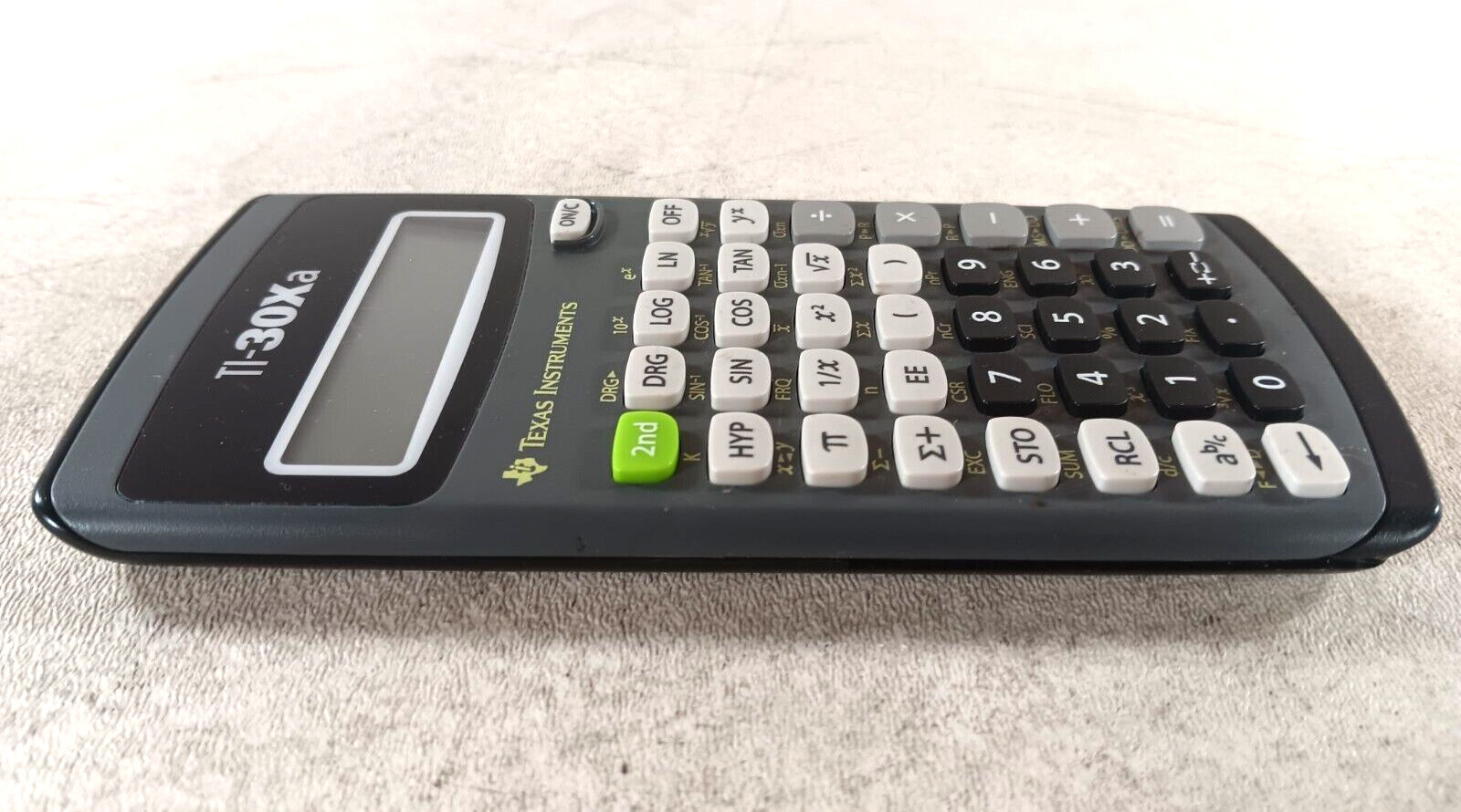 Texas Instruments TI-30XA Calculator Green Alternate Color Math Class School