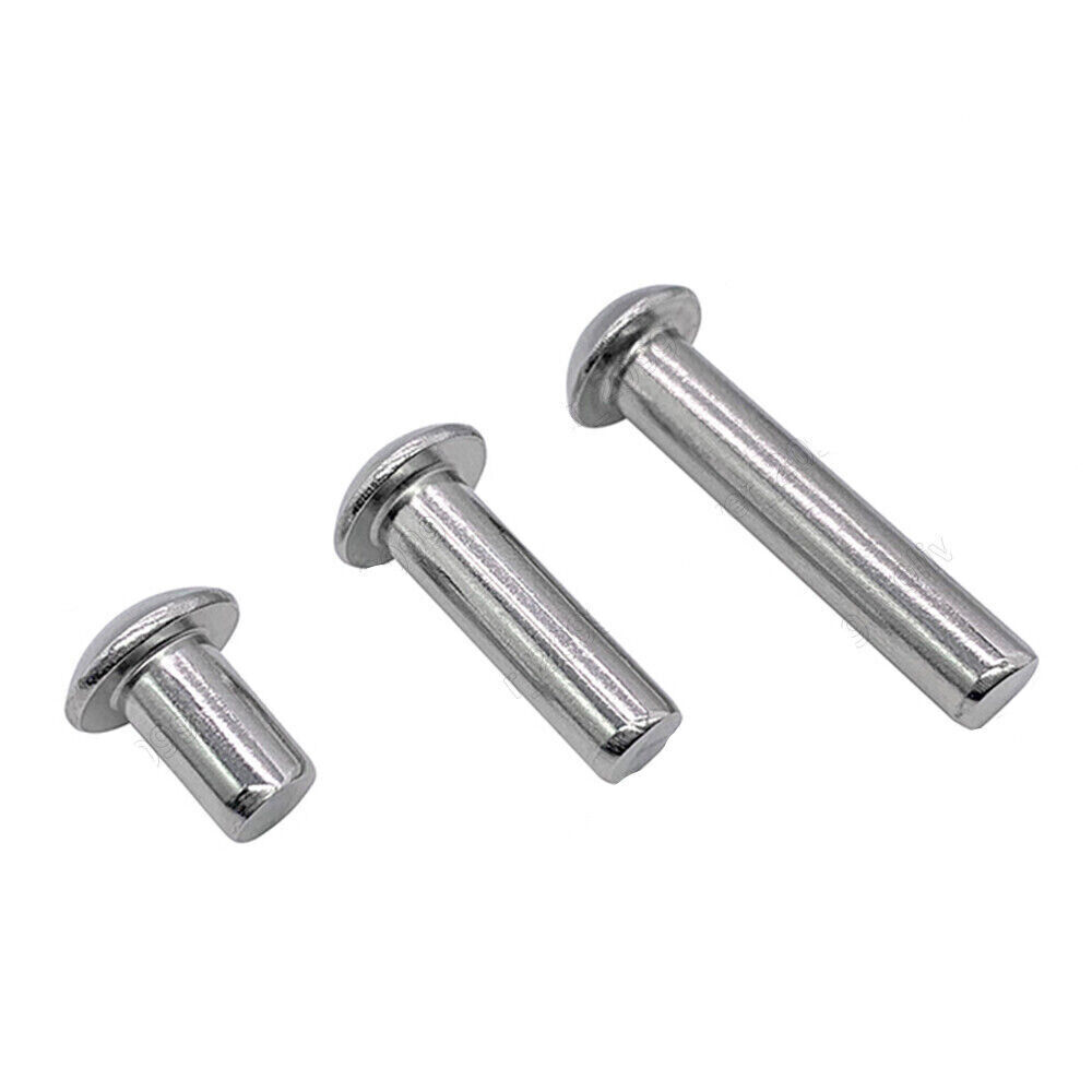 304 Stainless Steel DIN660 Round Head Rivets M3 M4 M5 M6