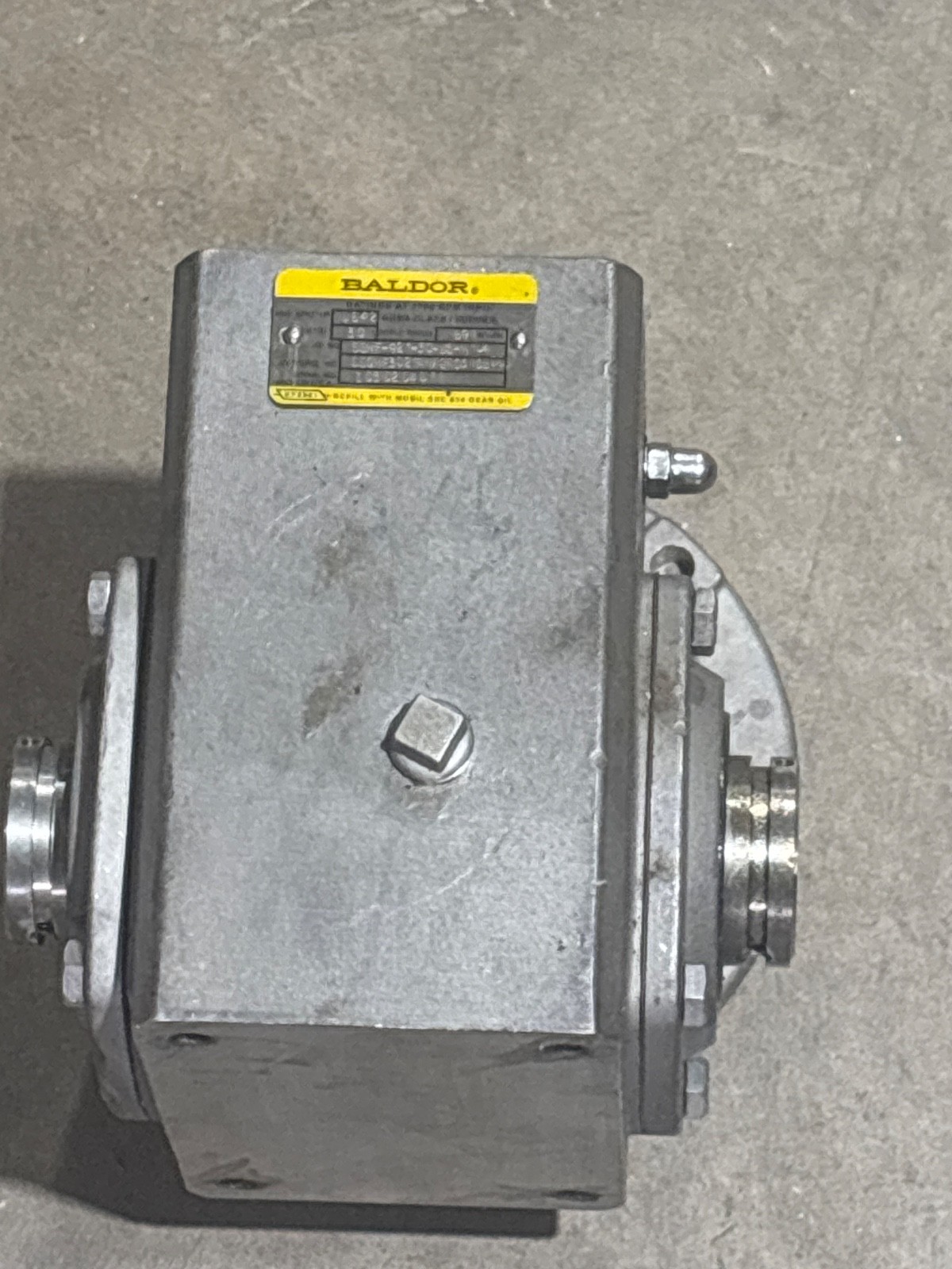 Baldor SSHF-921-30-65-H104 Gear Reducer Motor 30:1 Ratio AGMA Class I Service –