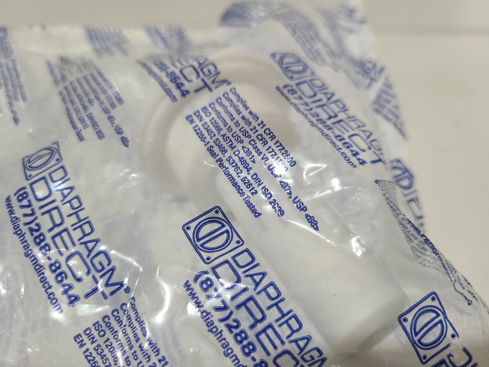 Diaphragm Direct – DD05-SRD-A – Medical Grade Silicone Diaphragm – FREE SHIPPING