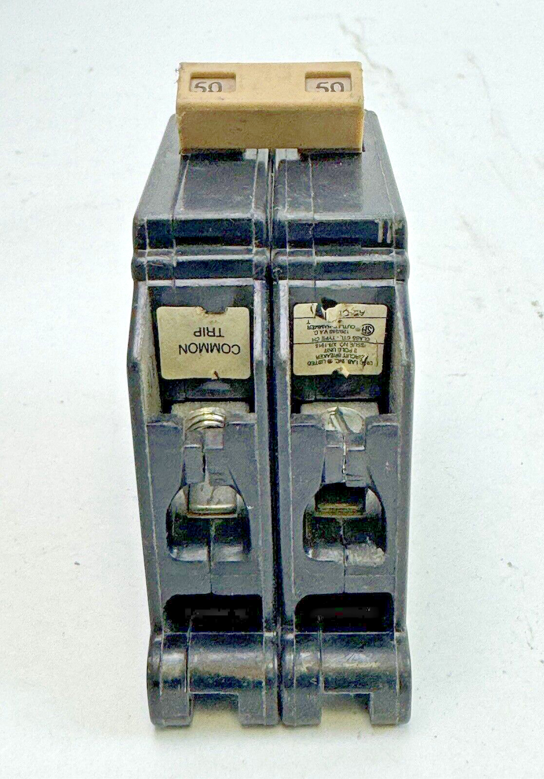 CUTLER-HAMMER – CH250 – COMMON TRIP CIRCUIT BREAKER – 50A, 2 POLE, 120/240 VAC