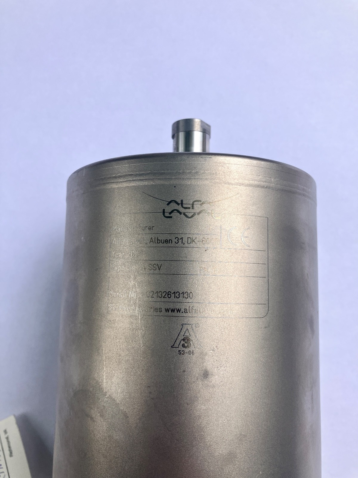 NEW Alfa Laval Unique 2″ SSV Sanitary Valve 7610200 Series w/ PN10 Actuator