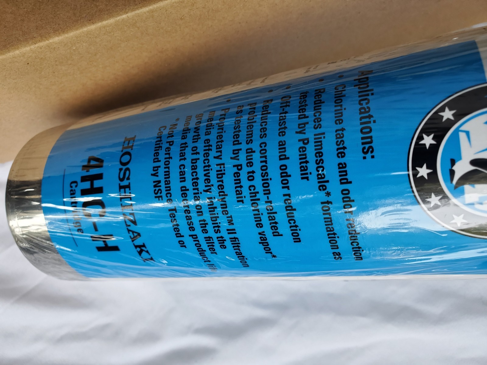 Pentair Quick Connect Water Filter 4HC-H, 0.5 Micron, for Hoshizaki H9655-11